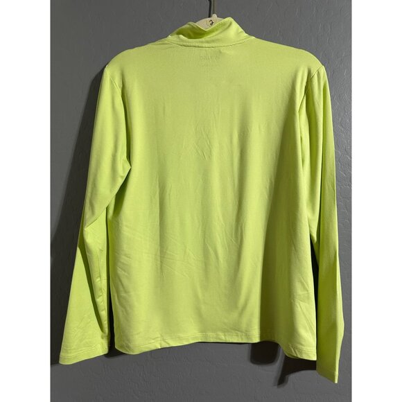 01. Algo Boys Performance Quarter Zip Pullover Long Sleeve Quick dry size L NWOT - Picture 2 of 5